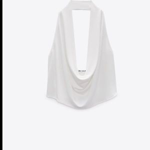 Zara halter crop top